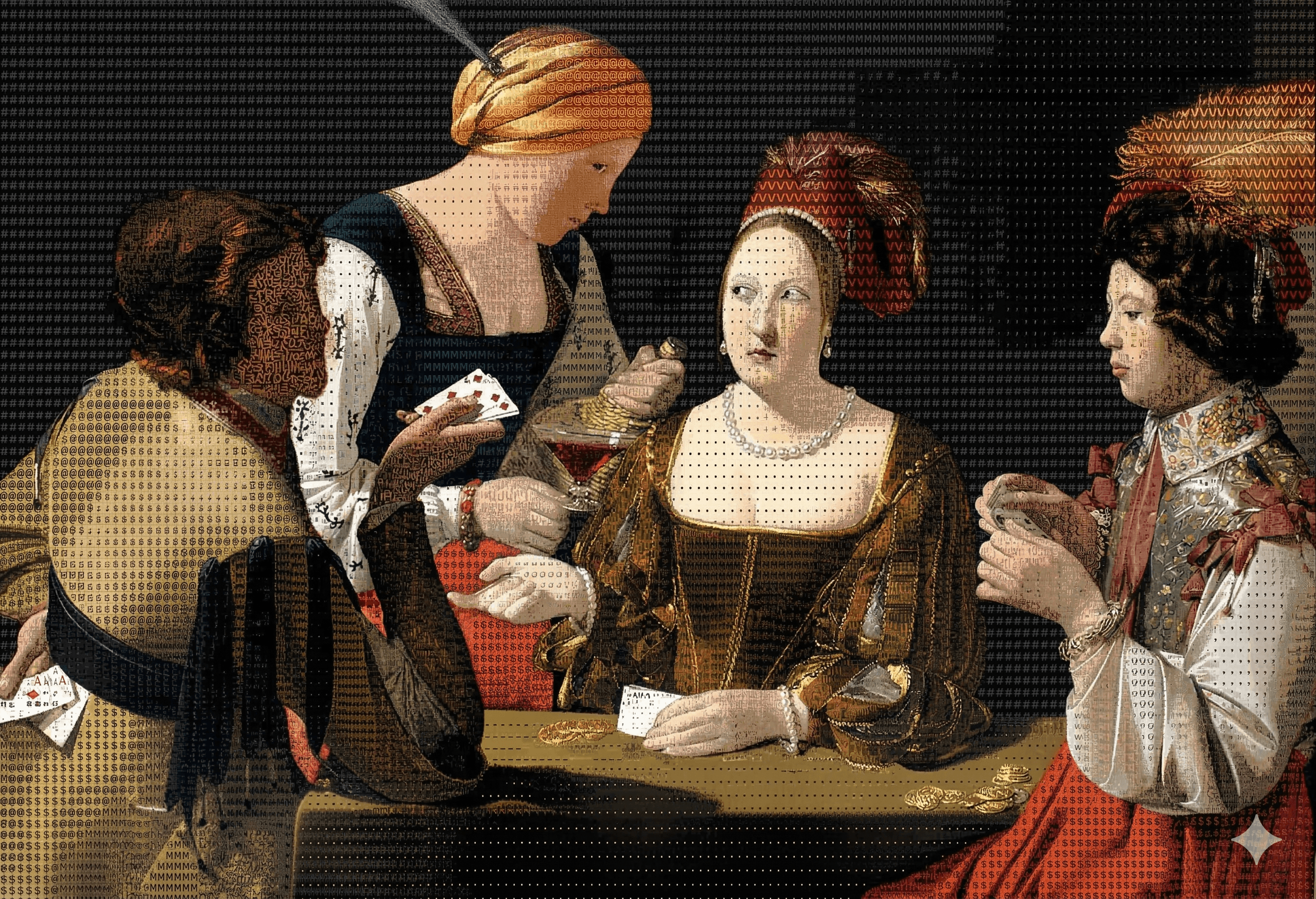 The Cheat with the Ace of Diamonds (c. 1635) — Georges de La Tour